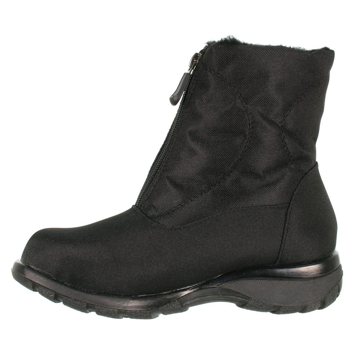 Toe Warmers Women's Alyssa EXTRA Depth Black Nylon Boot