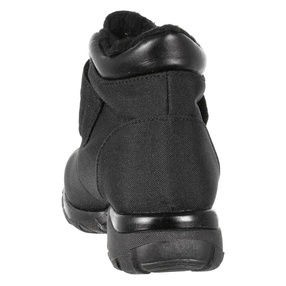 Toe Warmers Women's Olivia EXTRA Depth Black Nylon Boot