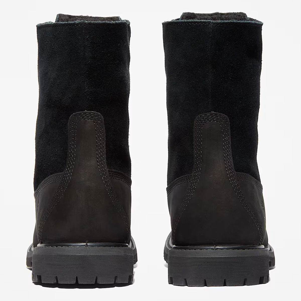 Timberland Women's Warm-Lined Waterproof Roll-Top Boot in Black