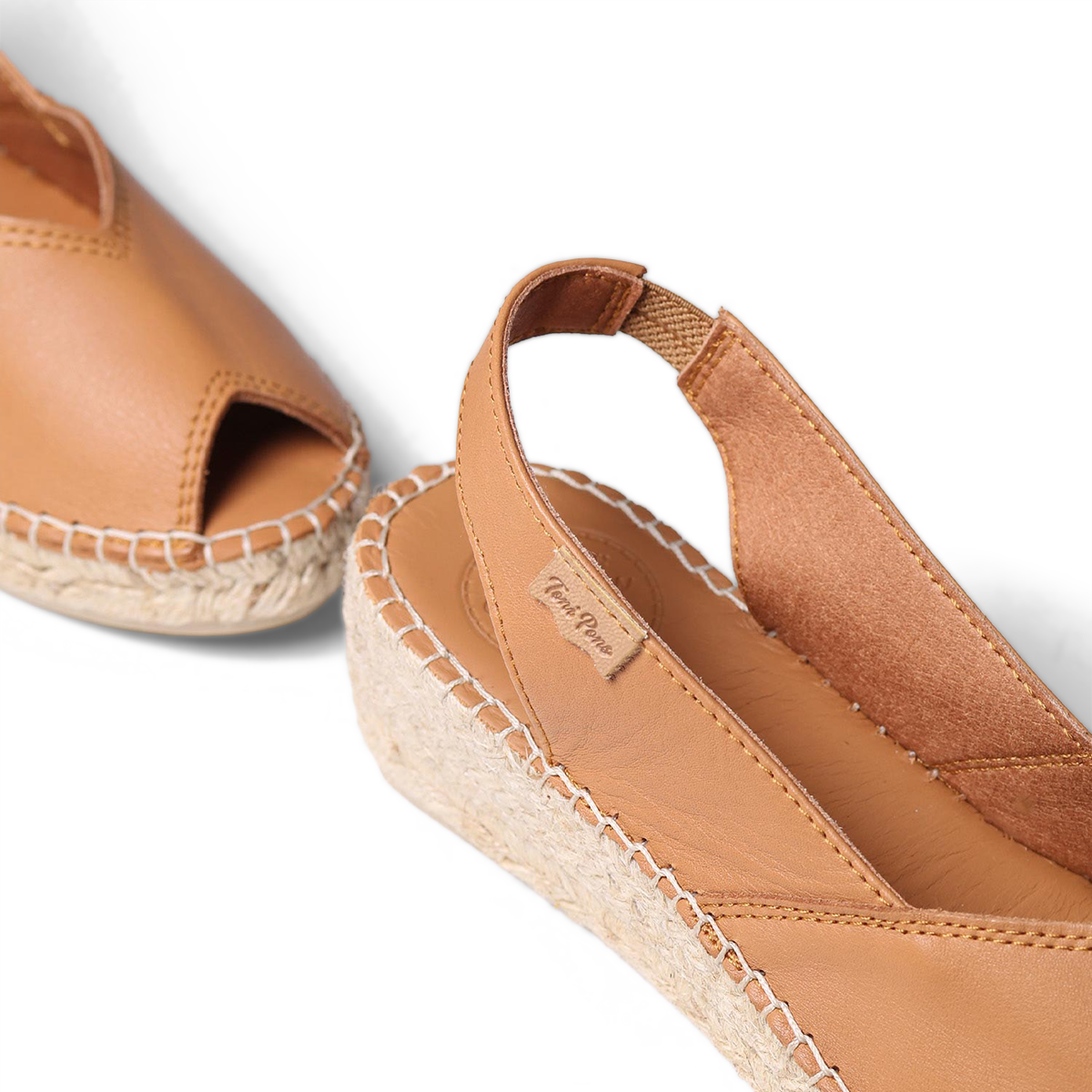 Toni Pons Bernia Women's Wedge Espadrilles in Tan