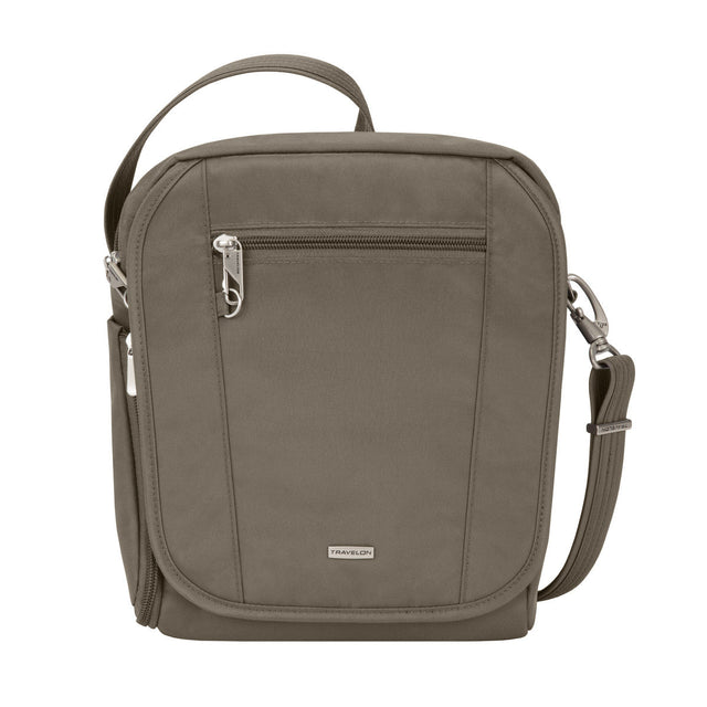 Travelon Anti-Theft Classic Tour Bag; RFID crossbody bag for travel;slash-proof travel bag; best travel bag for Europe; secure travel purse for women; travel bag with locking zippers