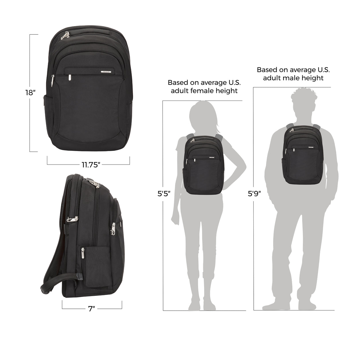 Travelon Anti-Theft Classic Unisex Large Backpack