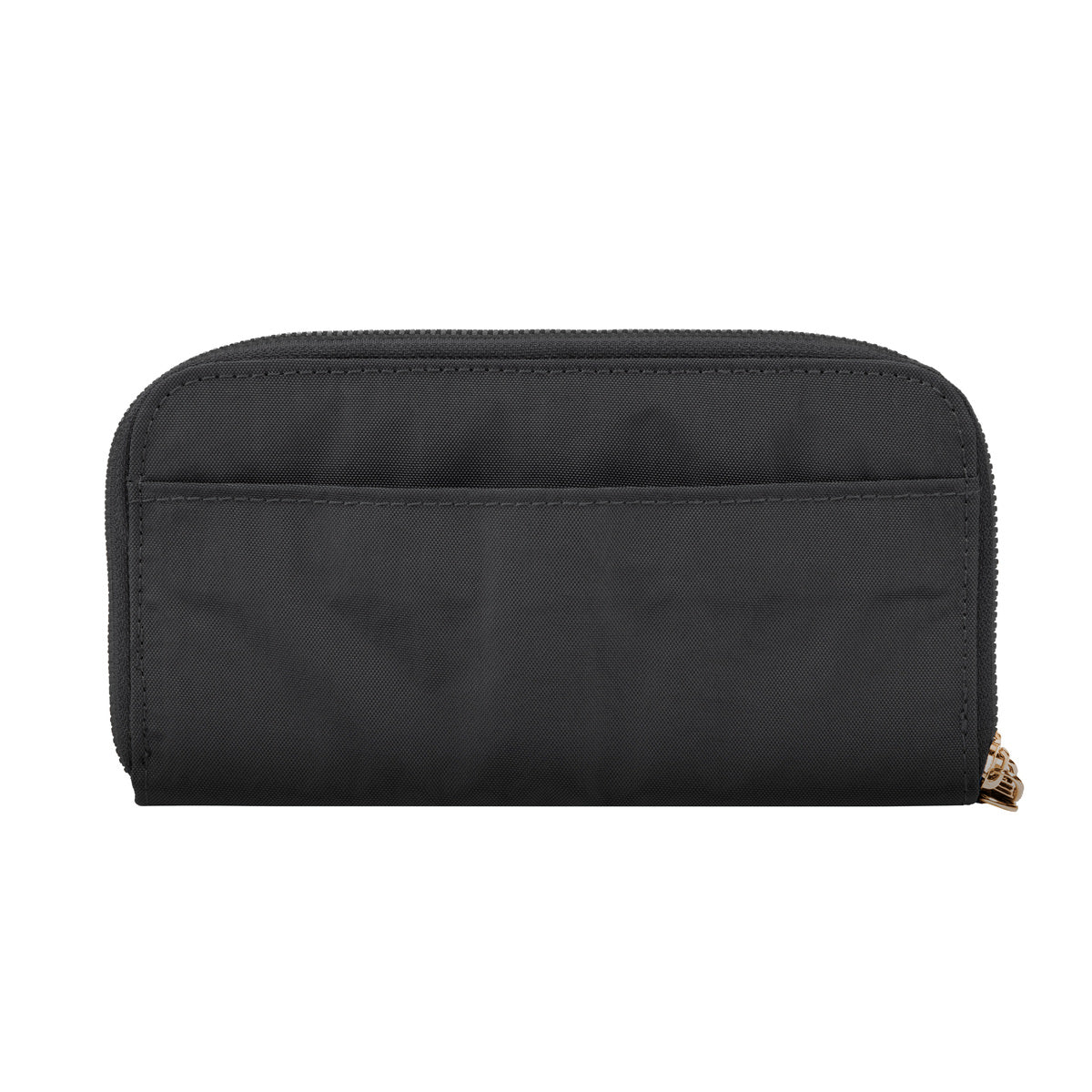 RFID Blocking Double Zip Wallet