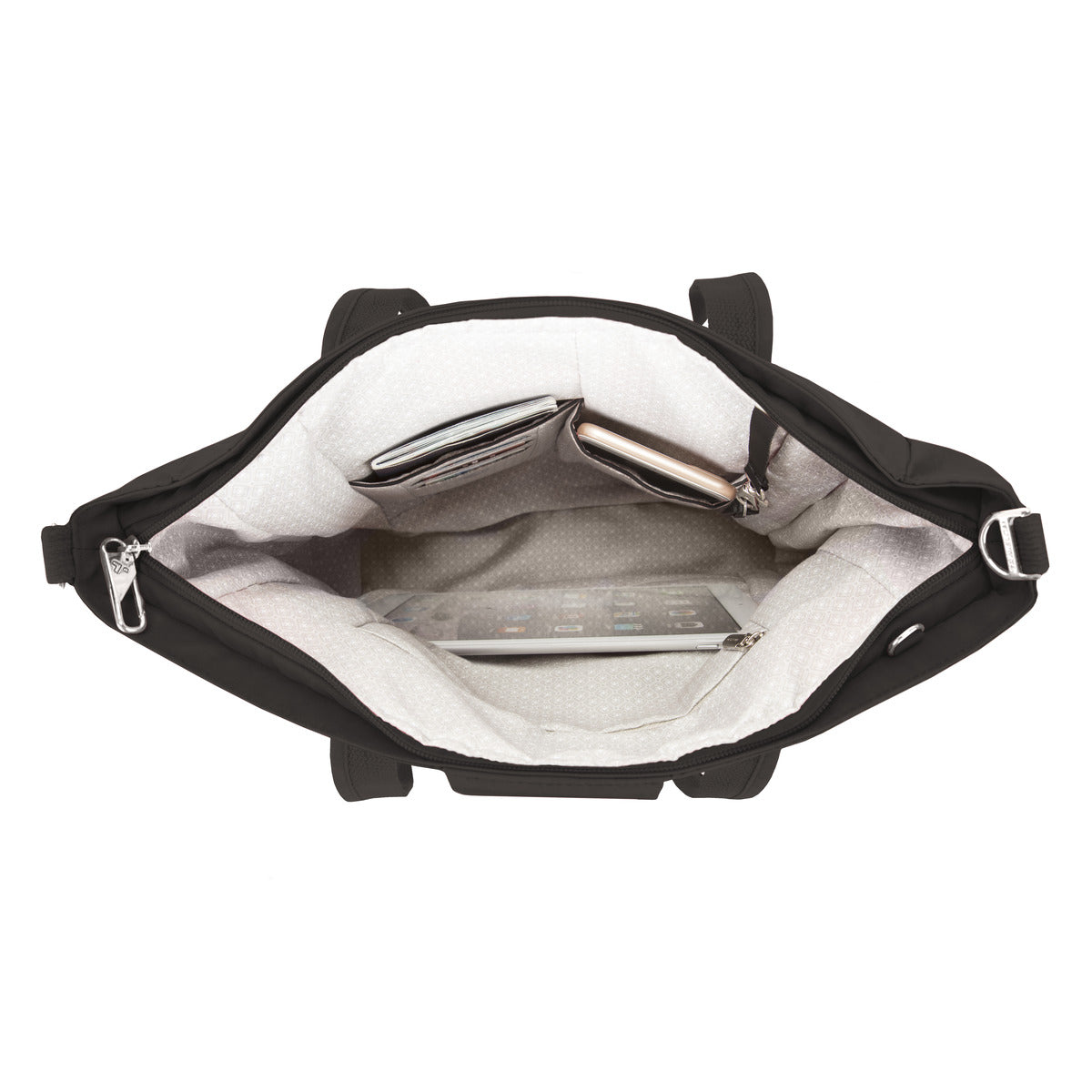 Anti-Theft Essentials Convertible Backpack Tote Black