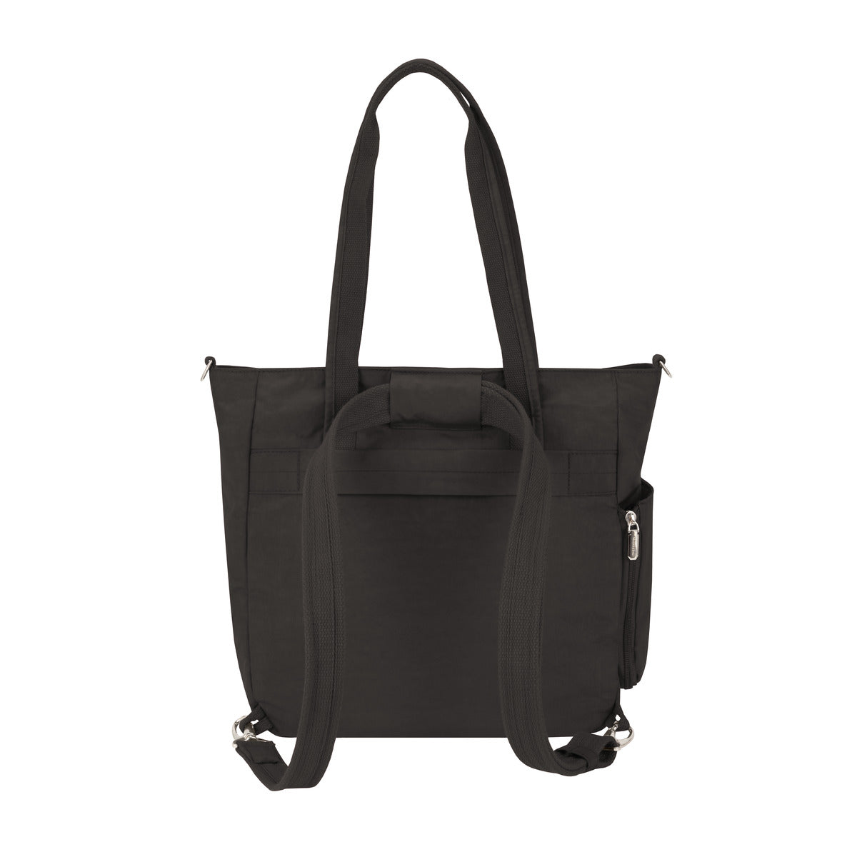 Anti-Theft Essentials Convertible Backpack Tote Black