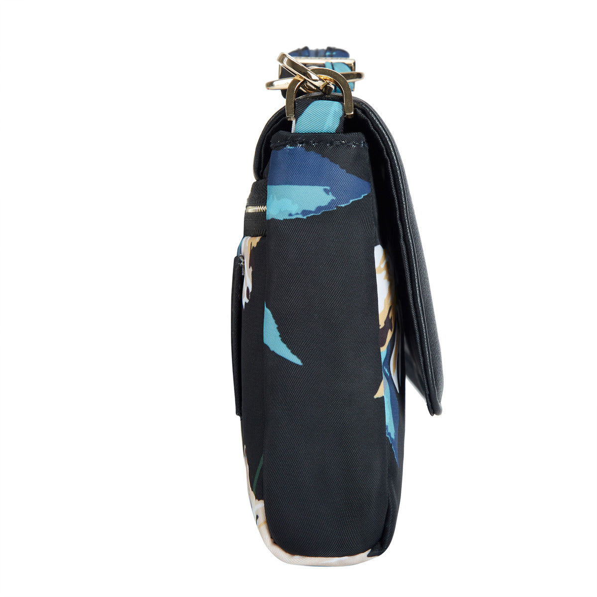 Anti-Theft Addison Convertible Belt Bag in Midnight Floral