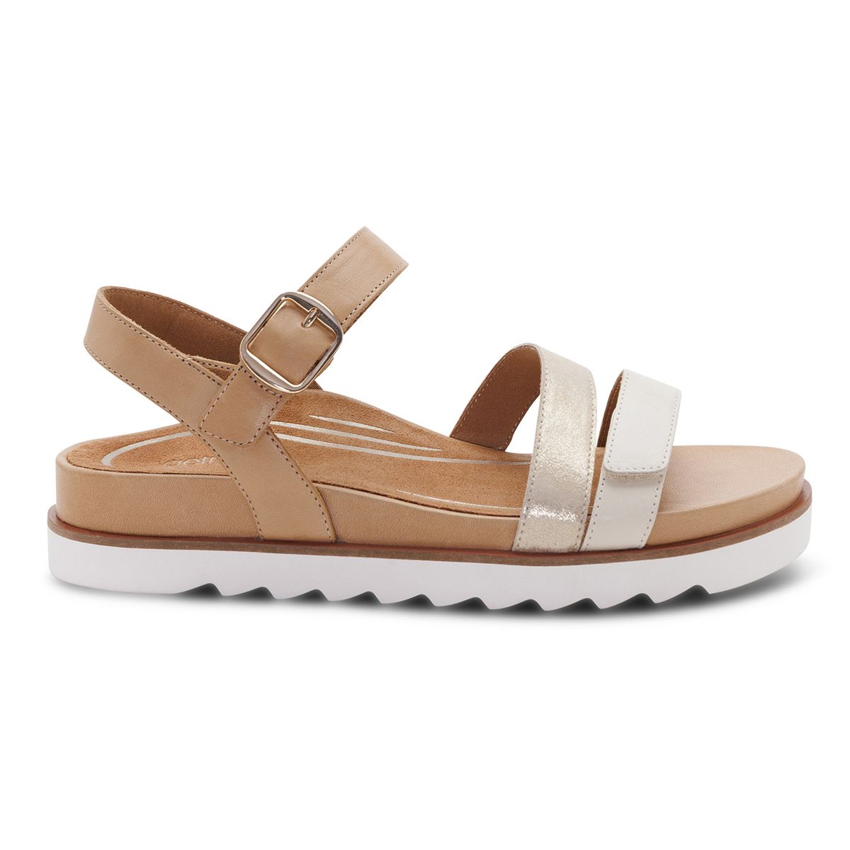 Aetrex Cass Women's Arch Support Sandal in Champagne