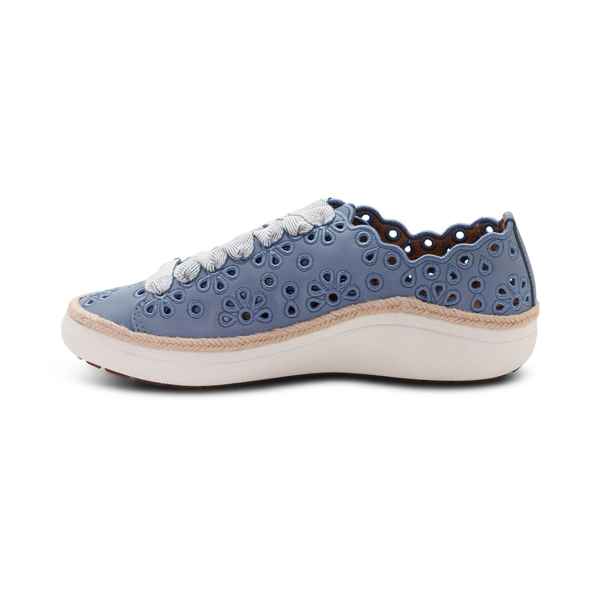 Aetrex Charlotte Women's Sneaker in Hazy Blue