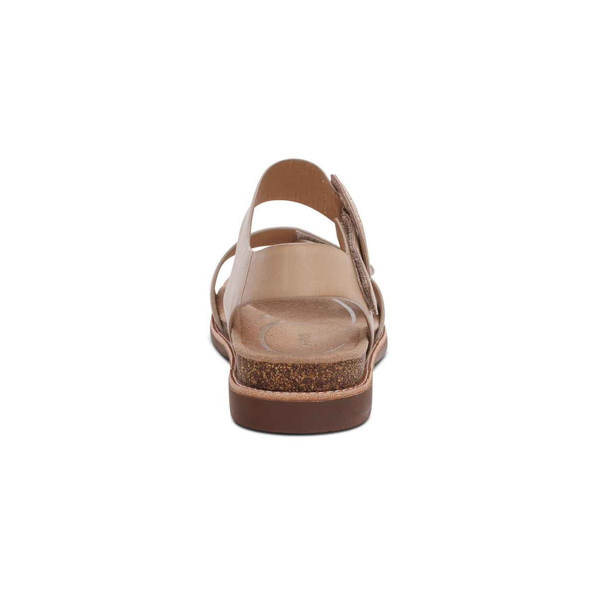 Aetrex Claire Women's Adjustable Strap Sandal – Champagne