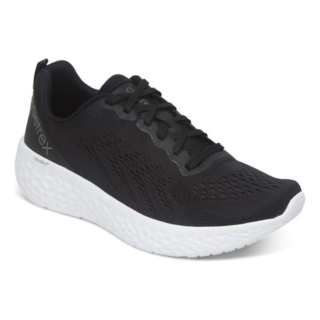 Aetrex Danika sneaker; women’s orthotic sneakers; stylish arch support sneakers; memory foam walking shoes; plantar fasciitis sneakers; lightweight everyday sneakers