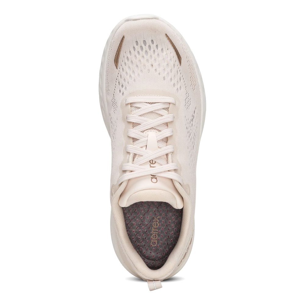 Aetrex Danika Women's Arch Support Sneaker in Ivory