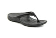 Aetrex Fiji Women's Orthotic Flips – Sparkle Black