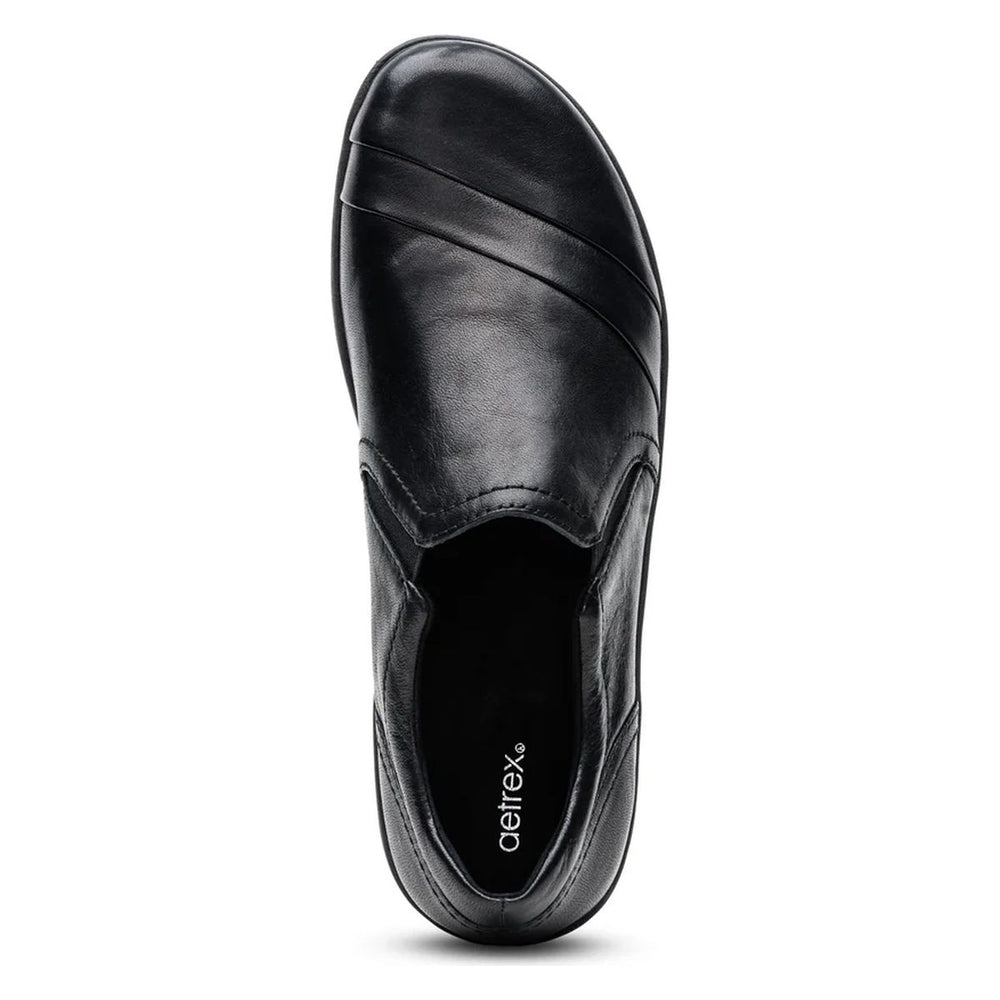 Aetrex Helena Women's Arch Support Slip-On - Black