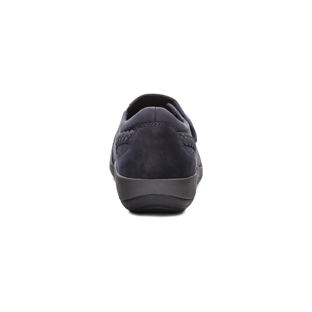 Aetrex Karina Women's Monk Strap Velcro Navy
