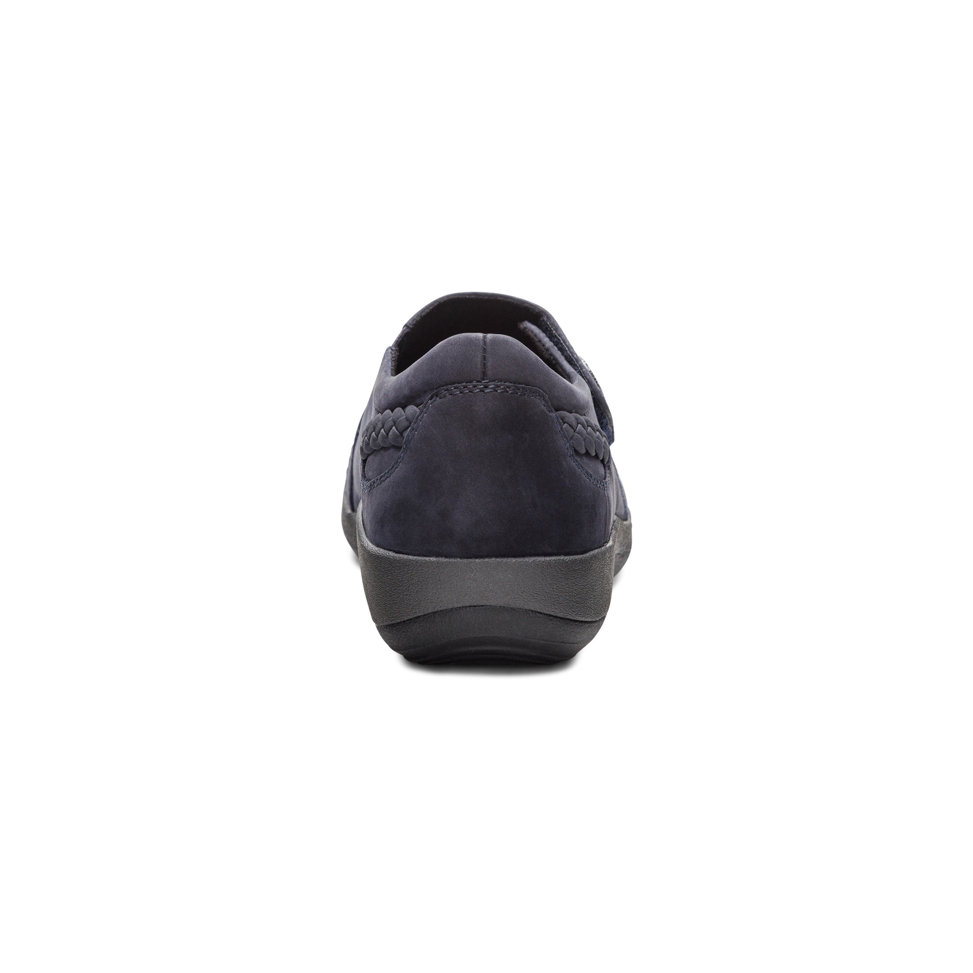 Aetrex Karina Women's Monk Strap Velcro Navy