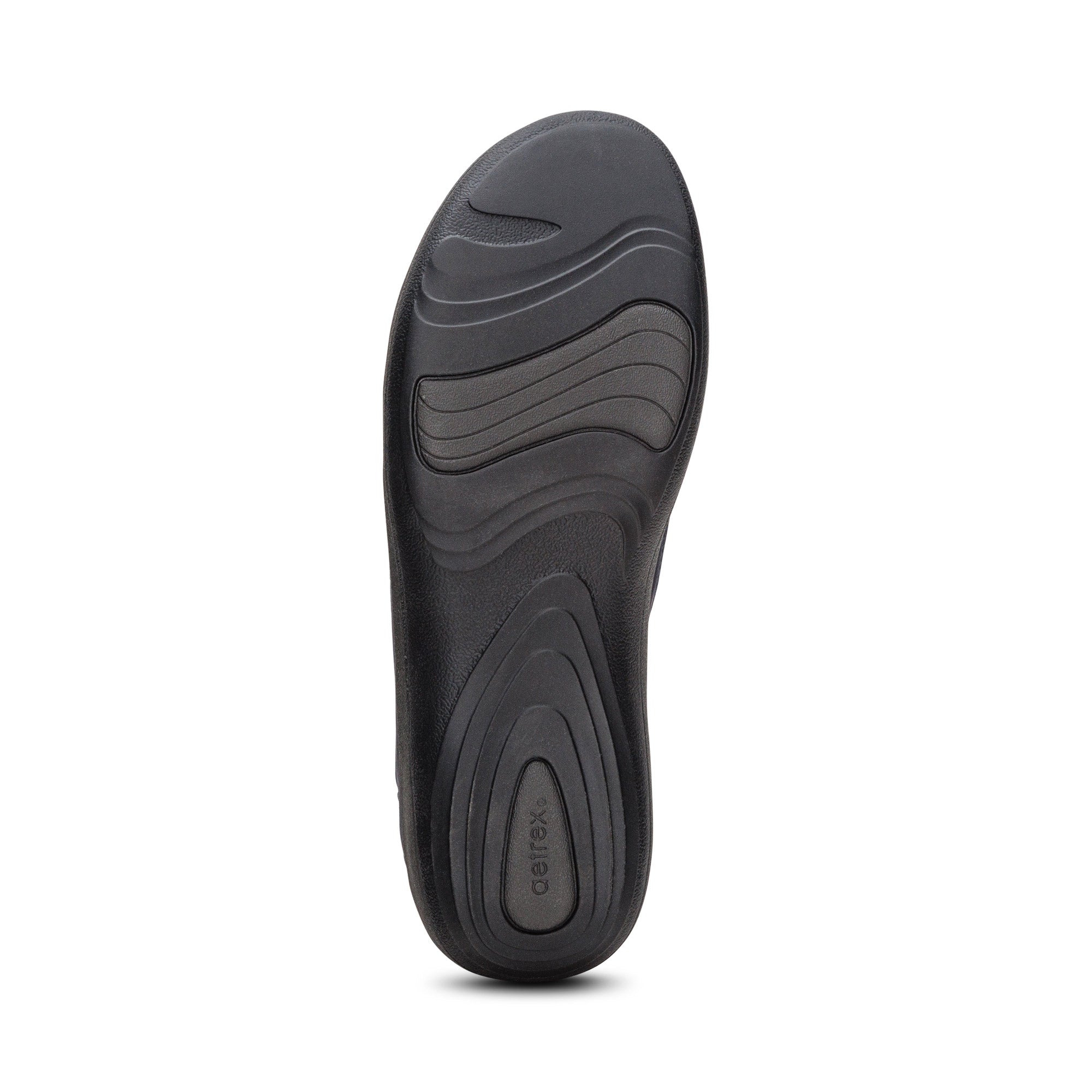 Aetrex Karina Women's Monk Strap Velcro Navy