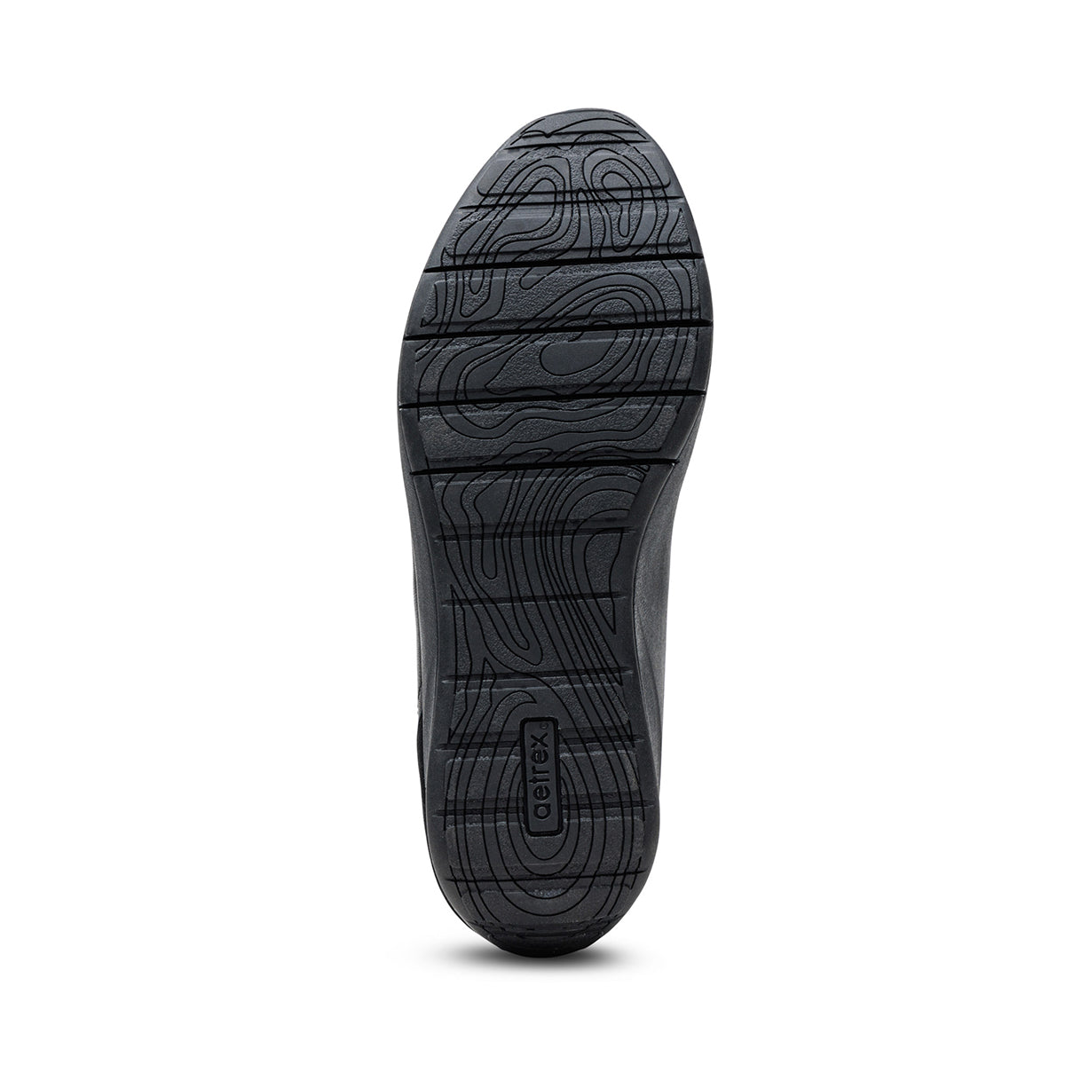 Aetrex Megan Arch Support Sneaker in Black