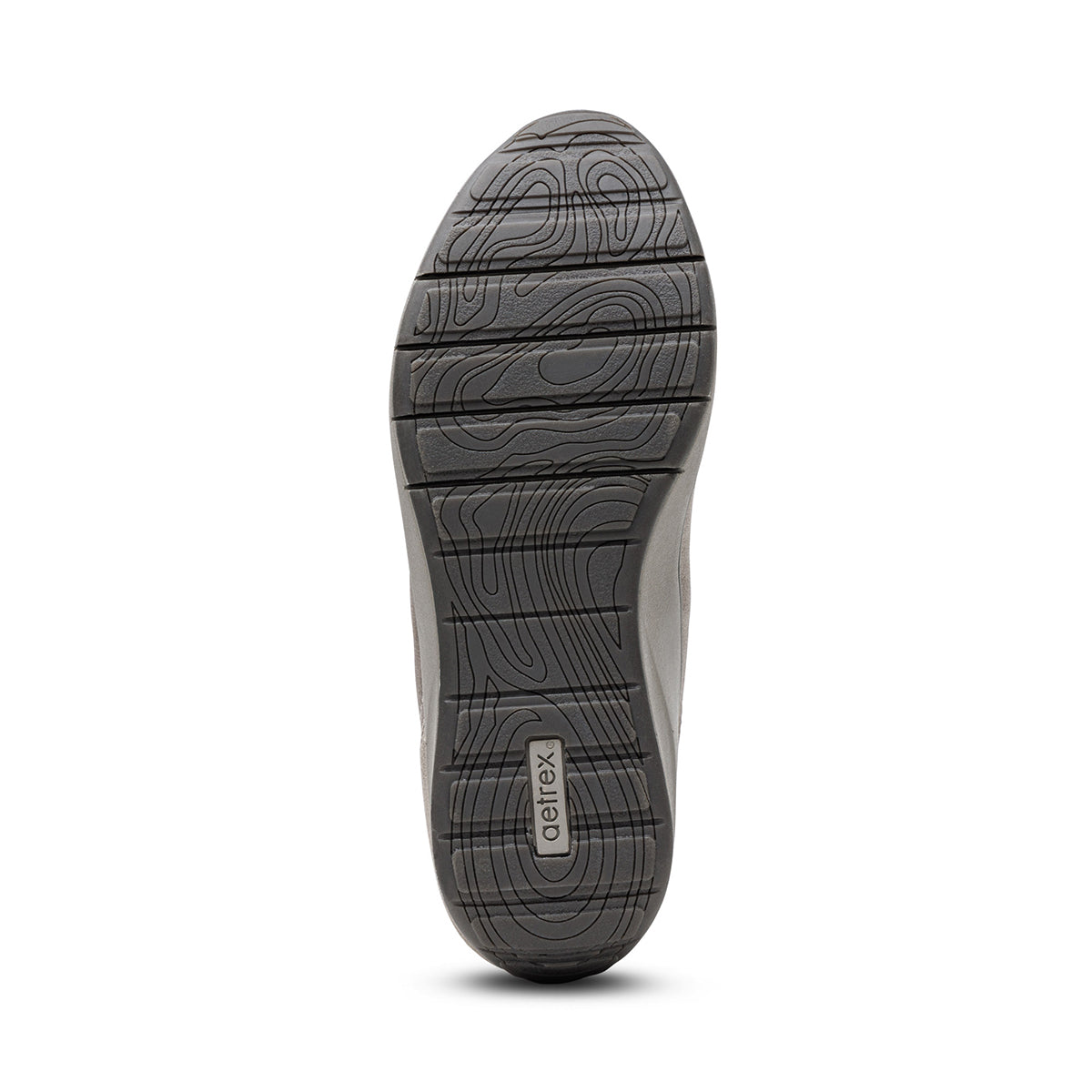 Aetrex Megan Arch Support Sneaker in Pewter