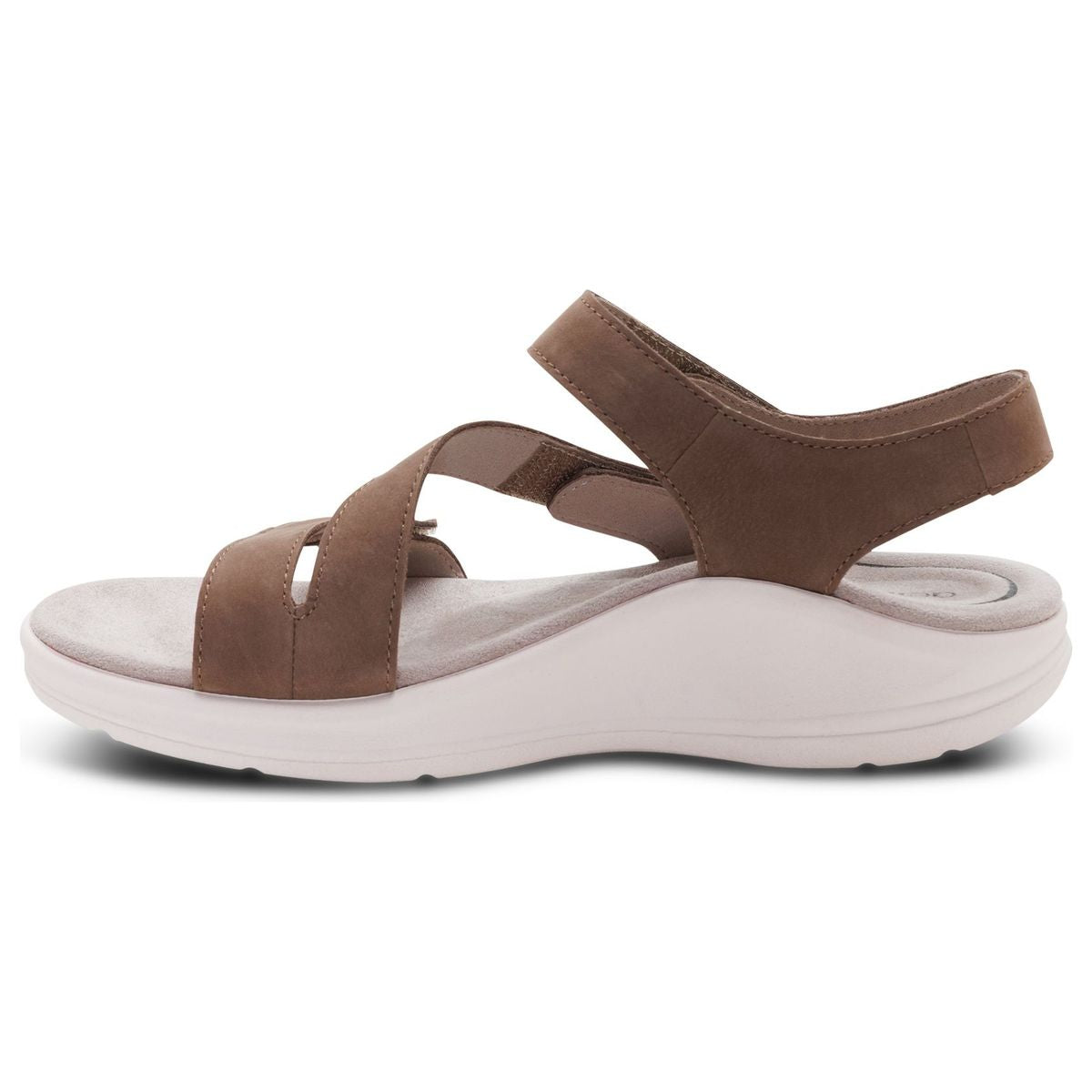 Aetrex Savannah Women's Quarter Strap Sandal – Taupe