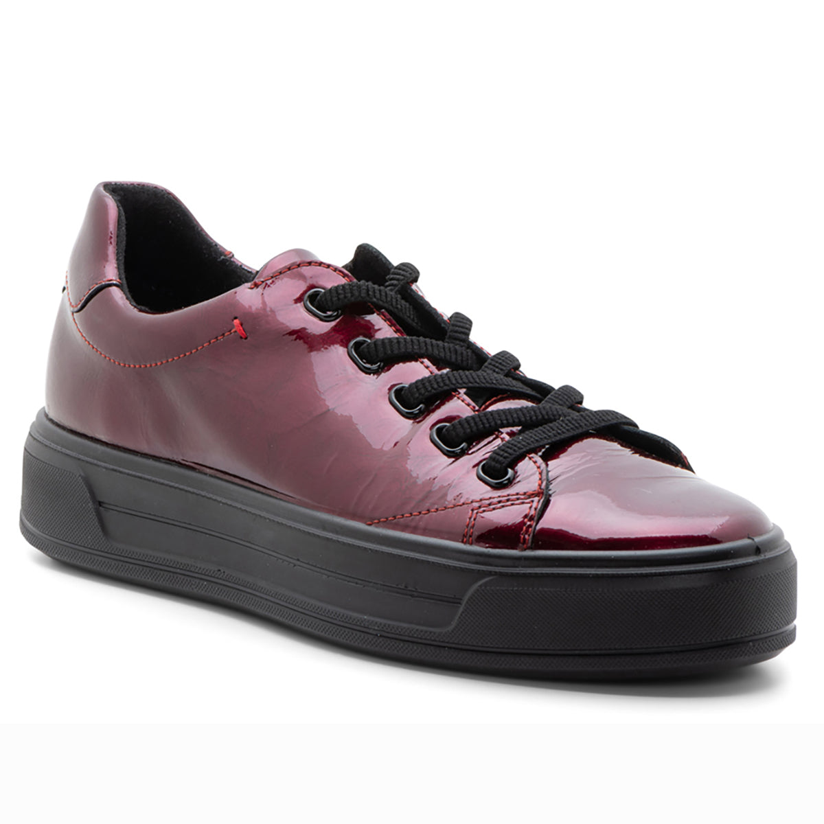 Crystal Patent Leather Sneaker