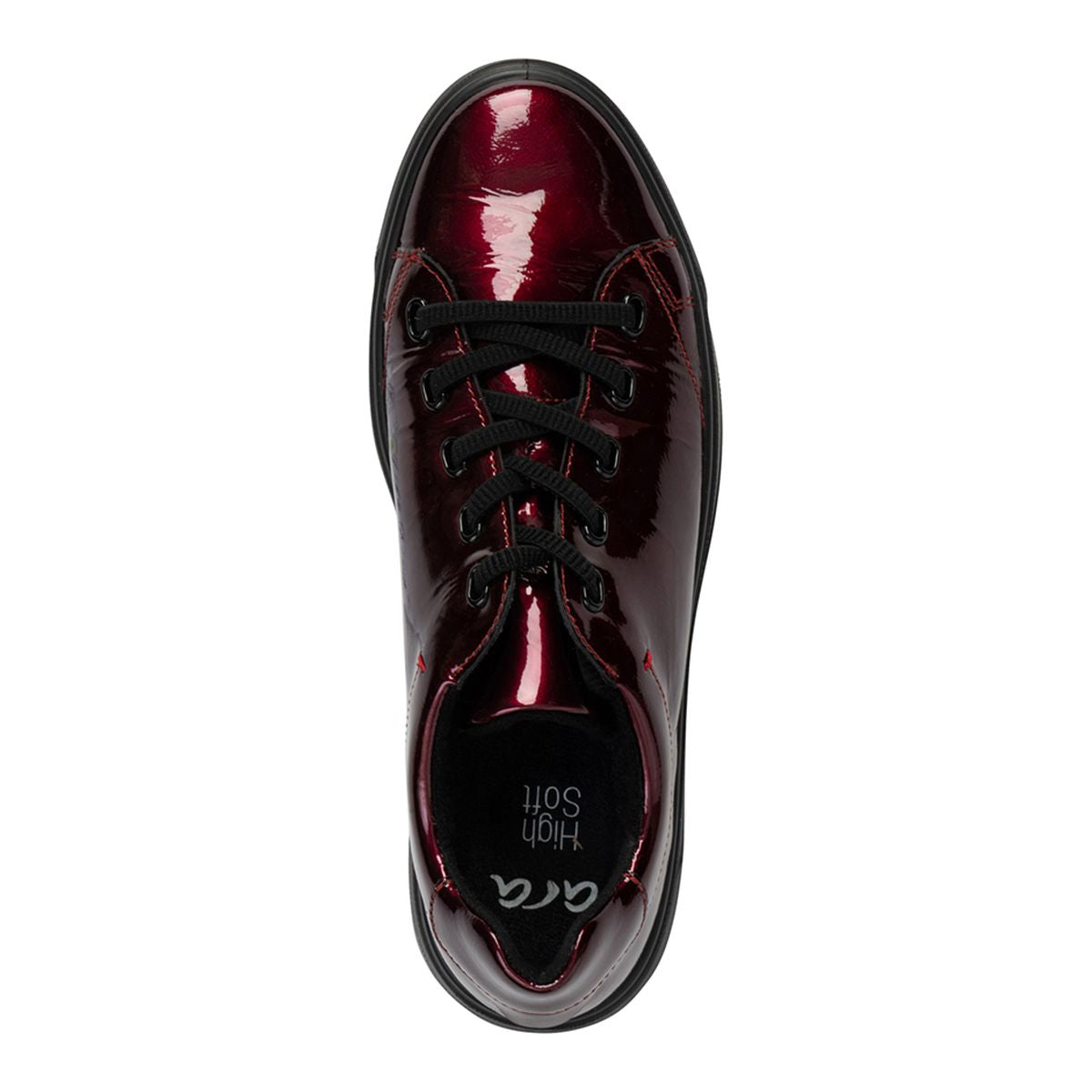 Crystal Patent Leather Sneaker