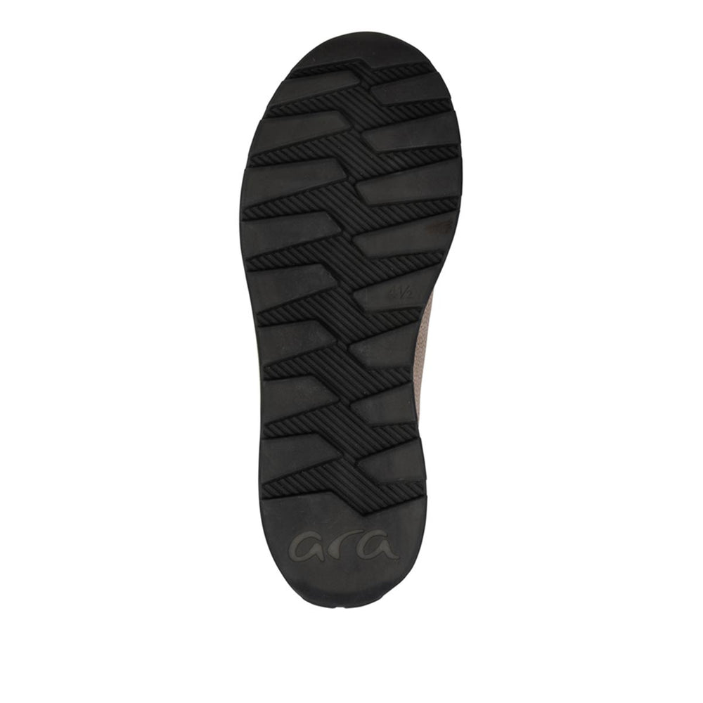 Ara Nagano Women's Lace Sneaker in Sand Black