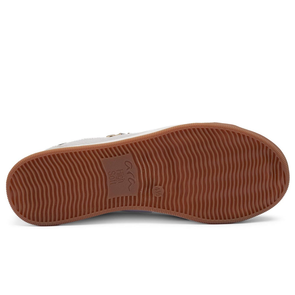 Ara Rei-Low Women's Zip Sneaker in Nebbia Weiss