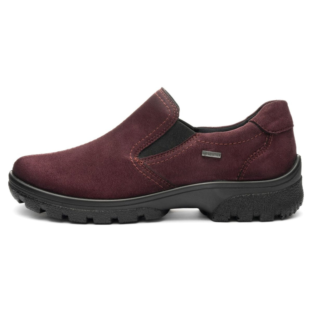 Ara Saber Women's Slip On Gore-Tex® Sneaker in Burgundy