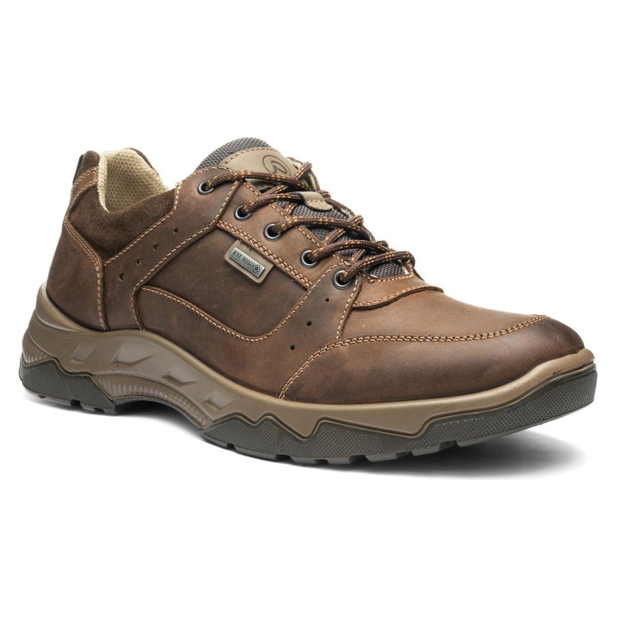 ASHRA ECWAGS GORE-TEX L アシュラム Ara Rheingau Mens Gore-Tex Shoe Brown - Walking on a Cloud