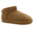 Camel-colored Arctic Muklu women's ankle boot with a folded cuff and suede exterior, ARCTIC-04