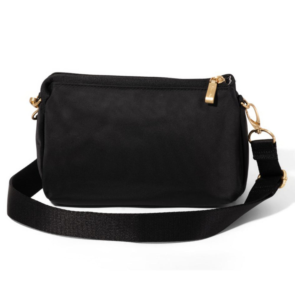 Baggallini Women's Perry Woven Crossbody - Black