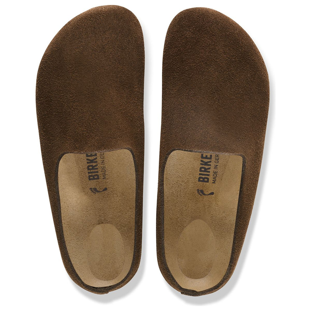 Birkenstock Amsterdam Wrapped Suede Leather Woman's Clog – Carafe