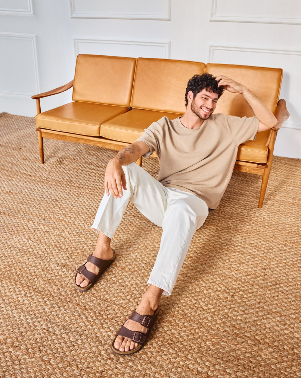 Birkenstock Arizona Birko-Flor Sandal – Brown