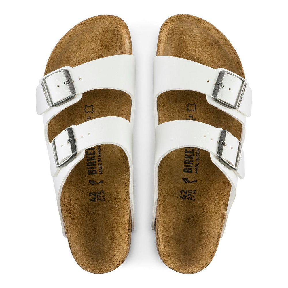 Birkenstock Arizona Unisex Birko-Flor in White