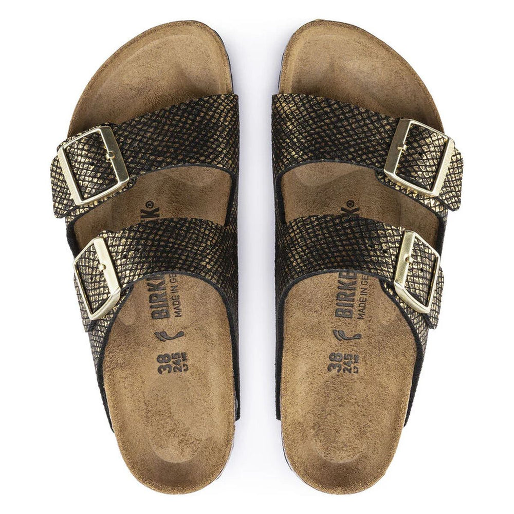 Birkenstock Women's Arizona in Shiny Python