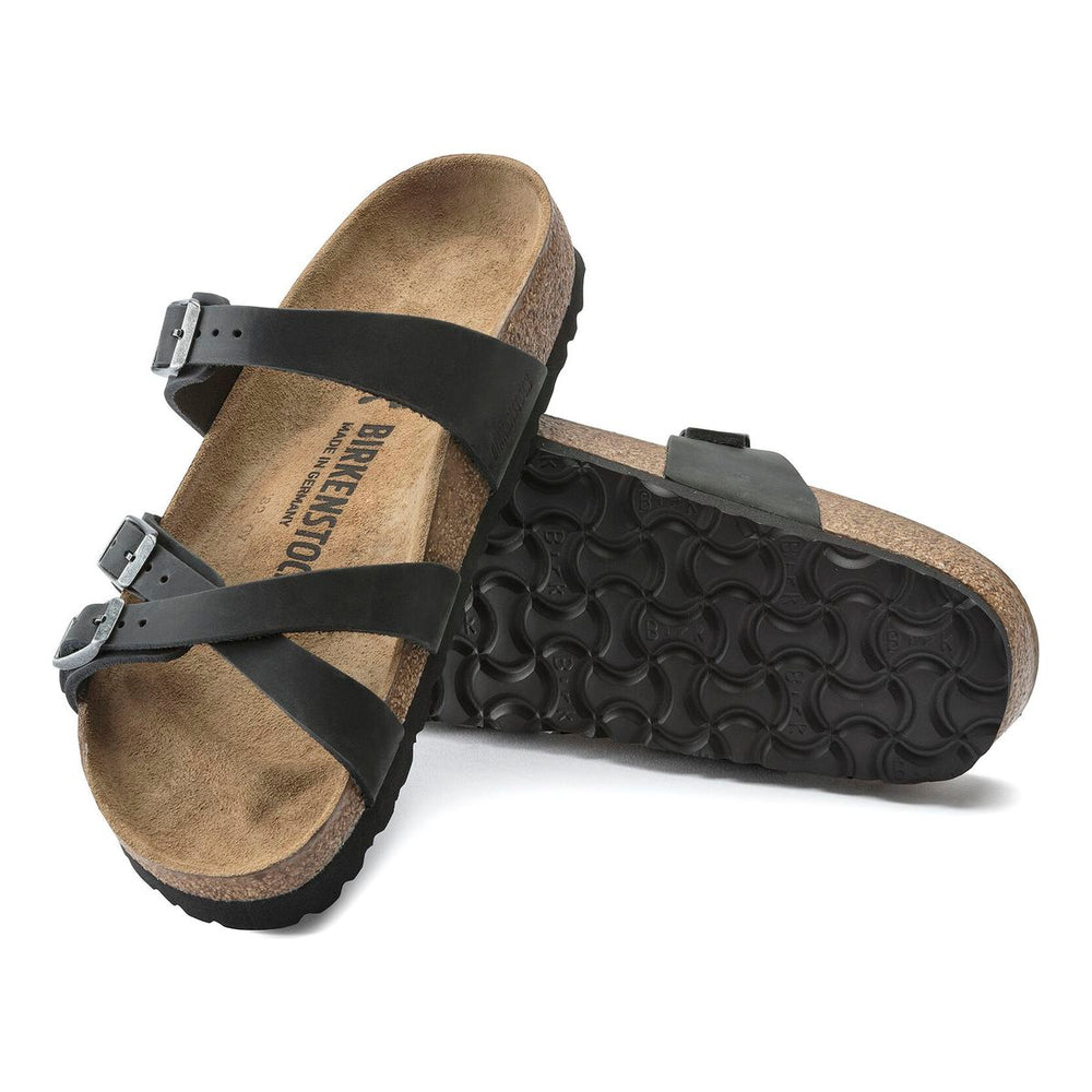 Franca Oiled Leather Women's Slide Sandal