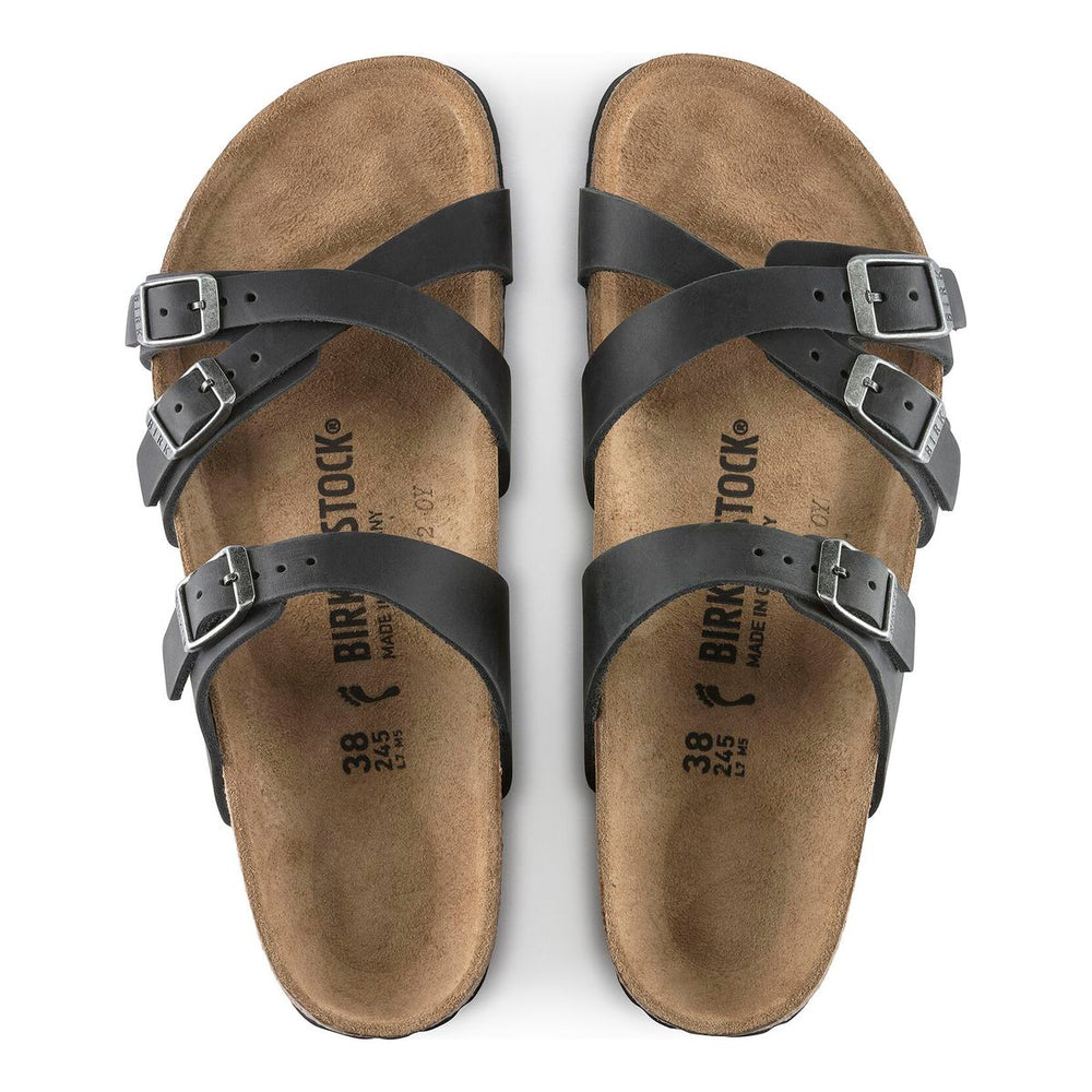 Franca Oiled Leather Women's Slide Sandal