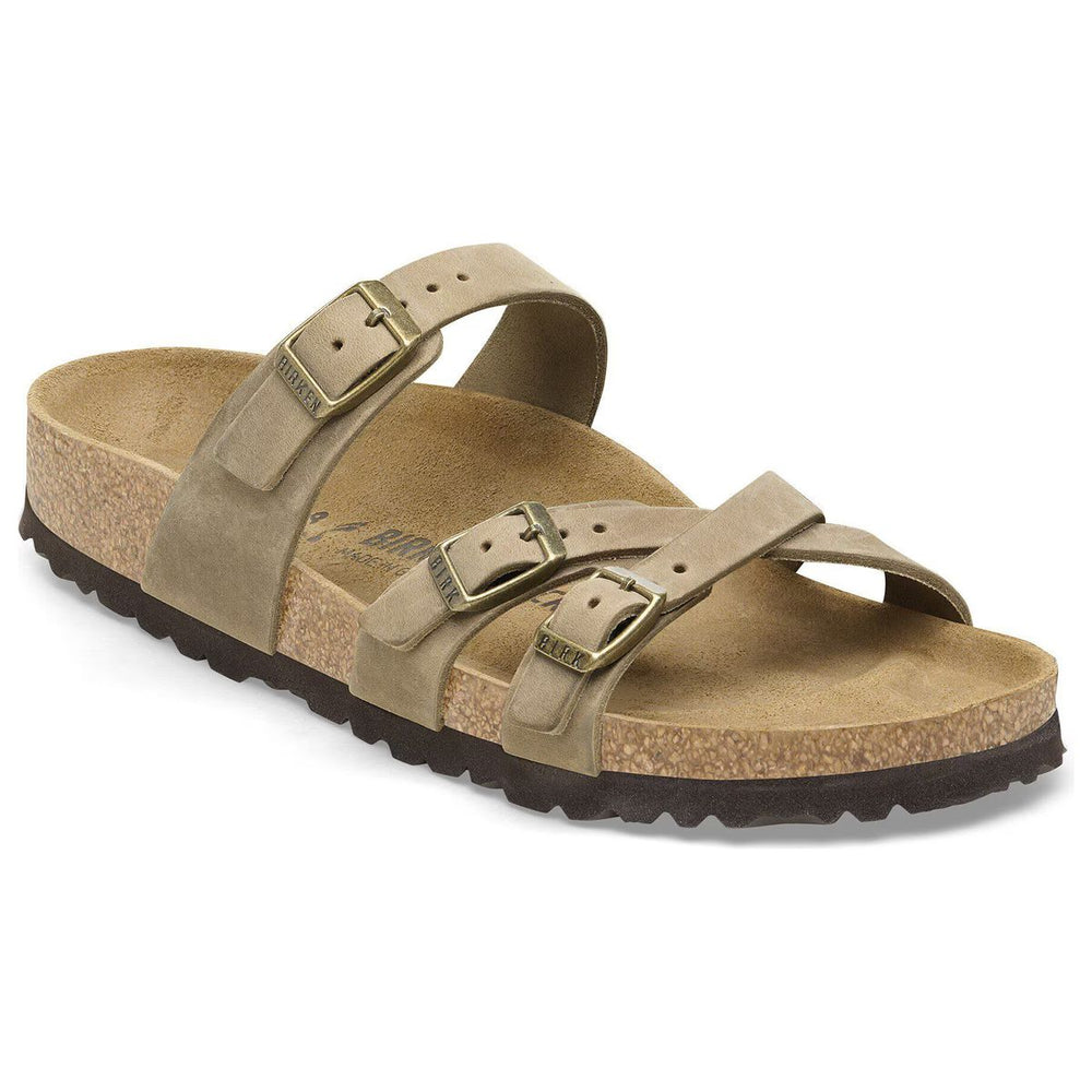 Franca Oiled Leather Women's Slide Sandal