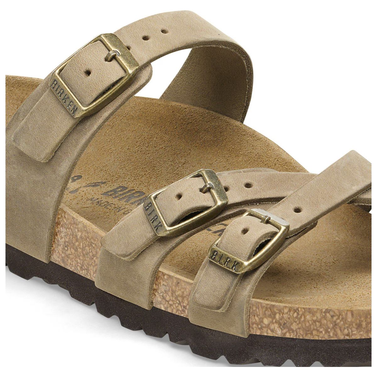 Franca Oiled Leather Women's Slide Sandal