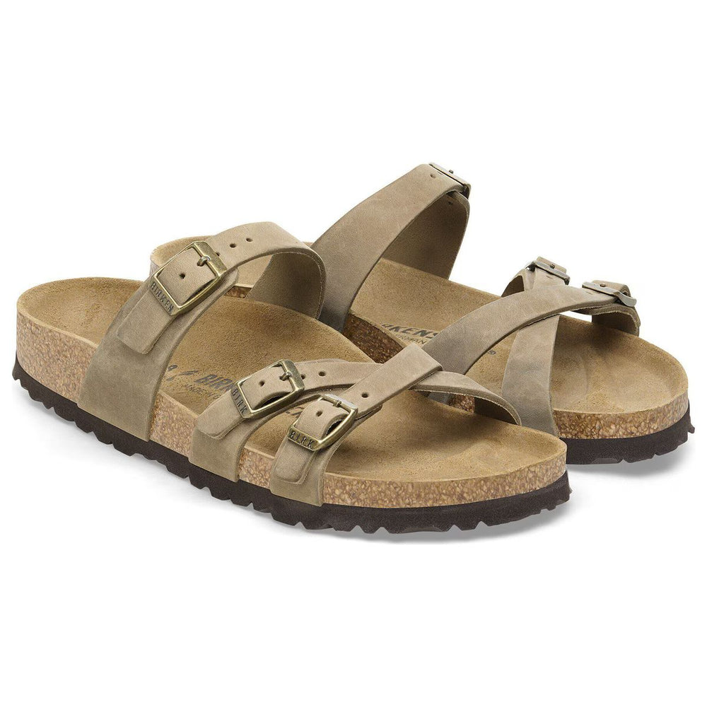 Franca Oiled Leather Women's Slide Sandal