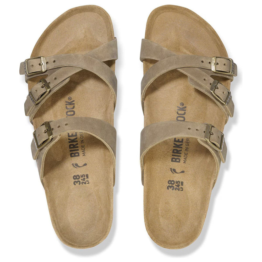 Franca Oiled Leather Women's Slide Sandal