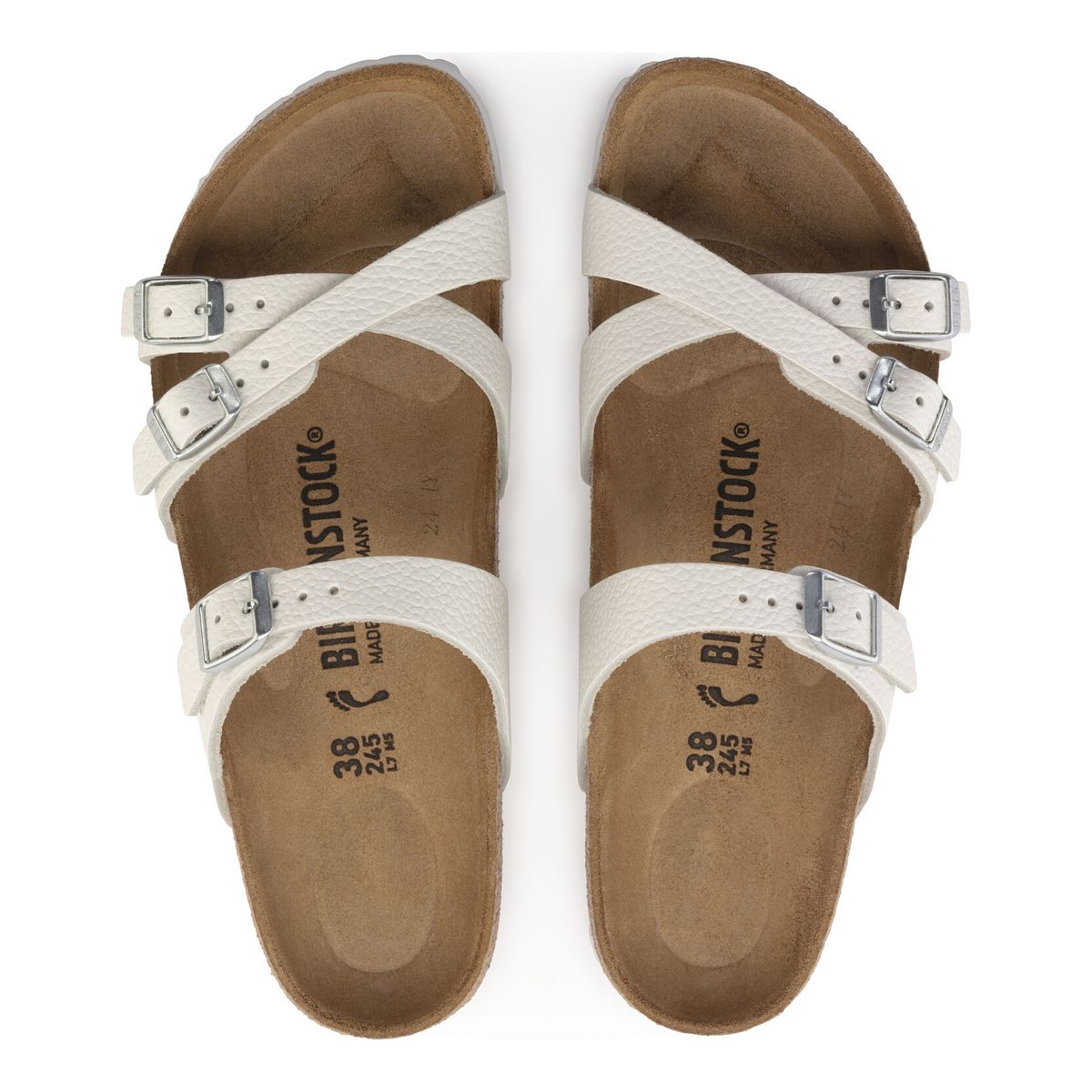 Franca Leather Slide Sandal