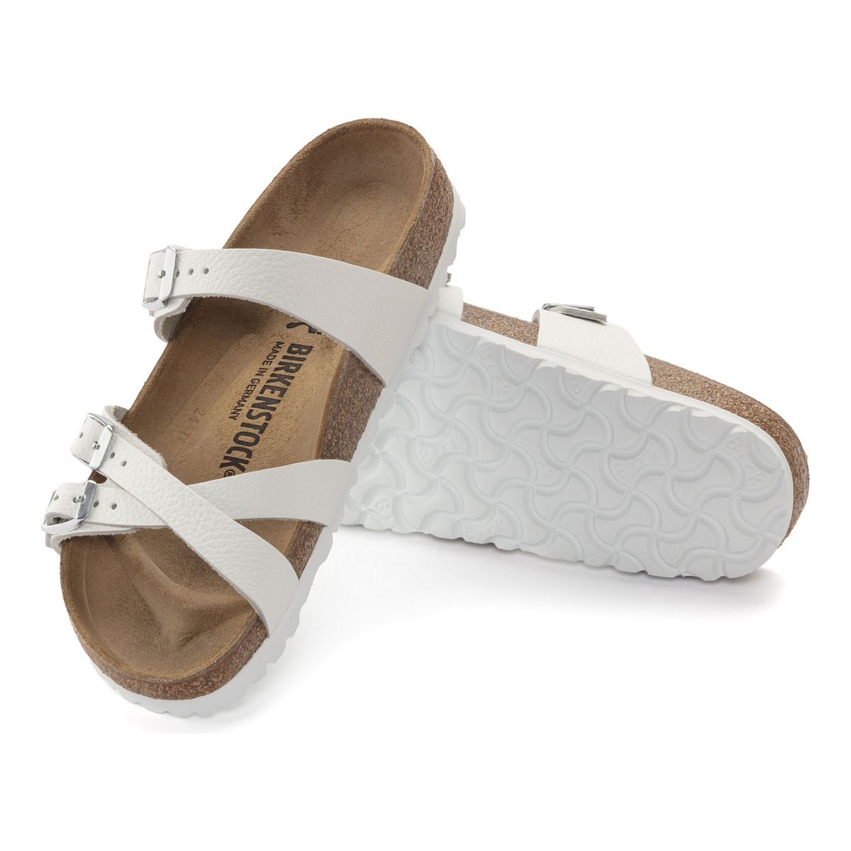 Franca Leather Slide Sandal