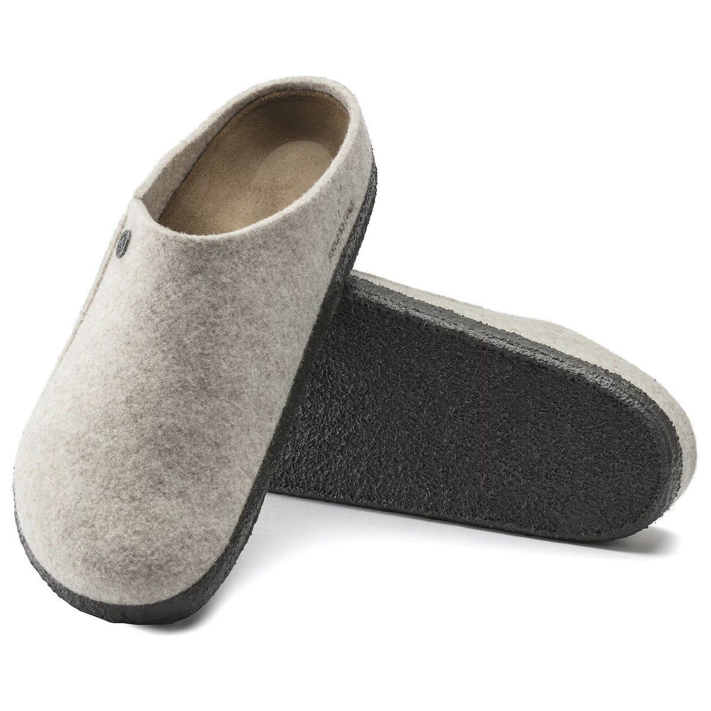Birkenstock Woman's Zermatt Felt in Eggshell
