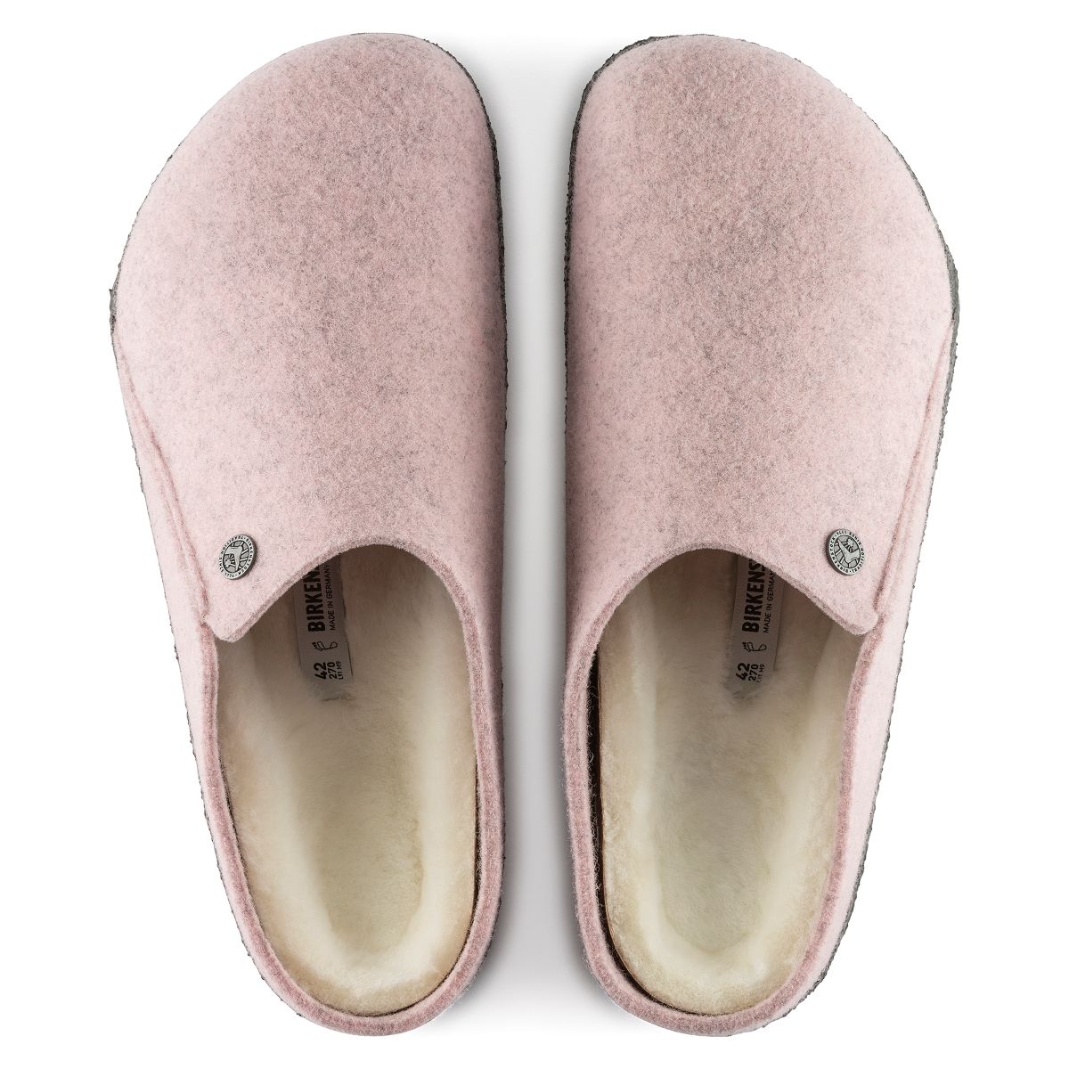 Birkenstock Zermatt Woman's Felt Clog – Soft Pink