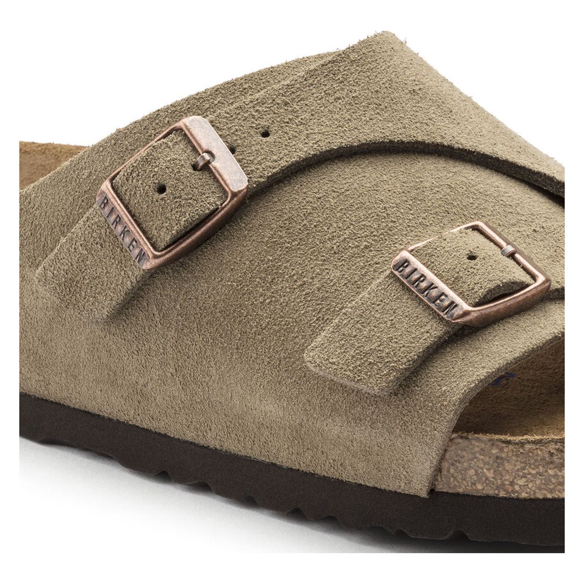 Birkenstock Zurich Soft Footbed in Taupe