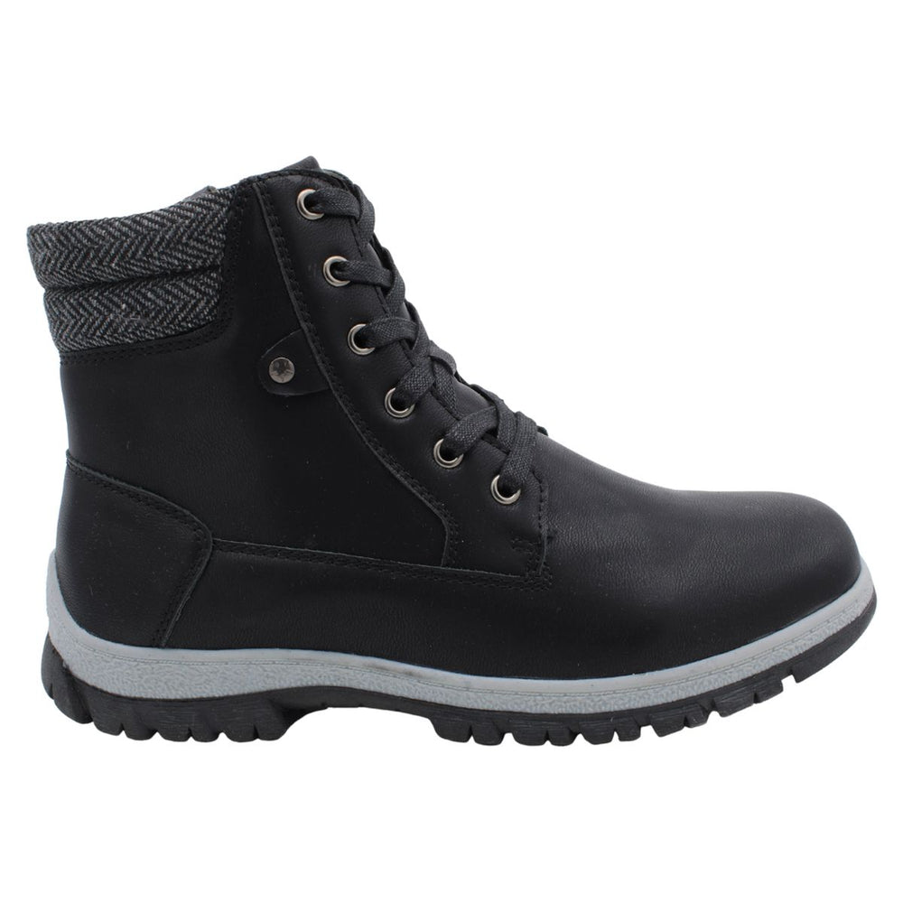 Men's Lace Up Zip Boots