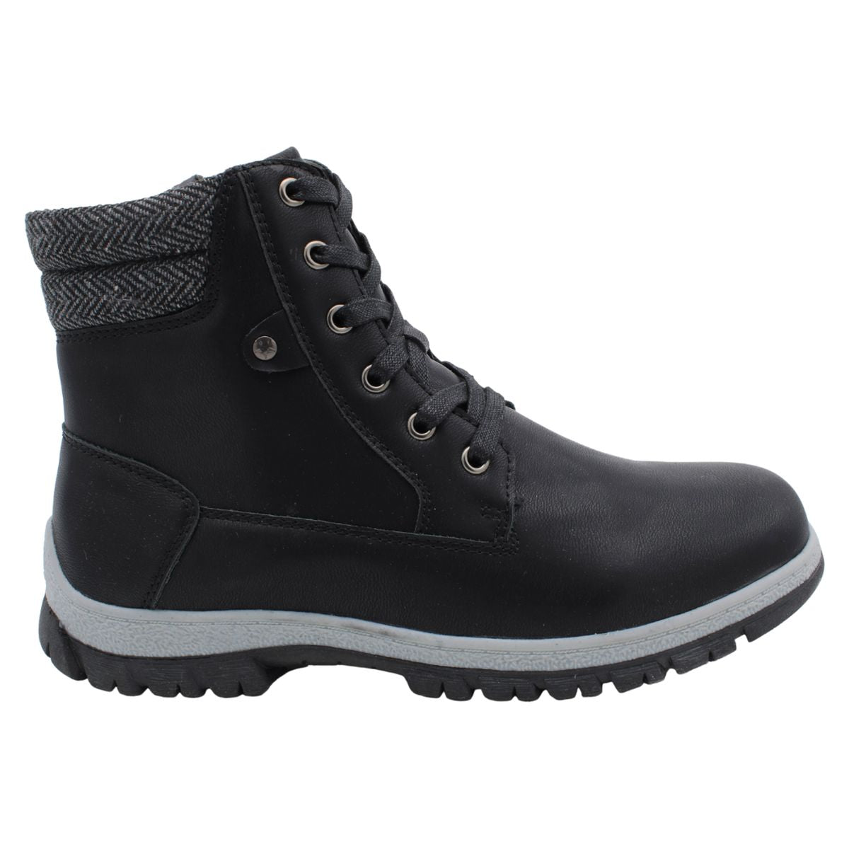 Men's Lace Up Zip Boots