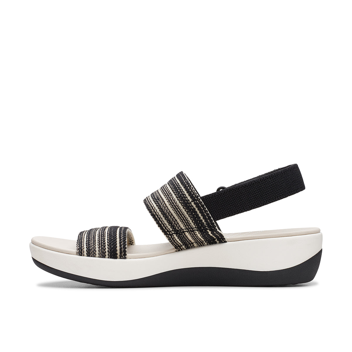 Clarks Arla Stroll Flat Women's Sandals in Black