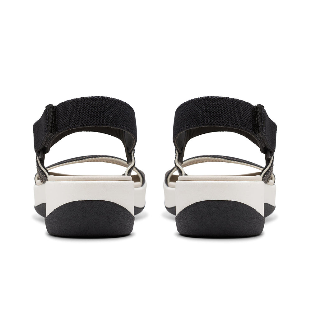 Clarks Arla Stroll Flat Women's Sandals in Black